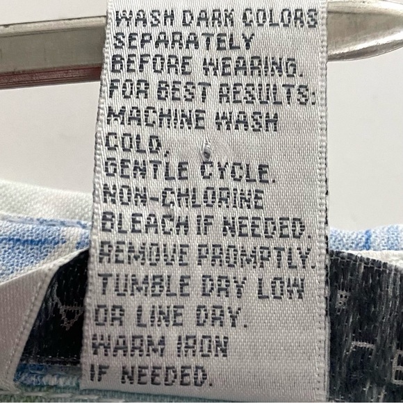 Floral White Green Blazer Jacket Size PL Button Down Front Summer Light - Picture 12 of 15